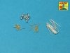 Aber 700L-35 Set of barrels for Italian Battleship: RN Roma or Littorio or Vittorio Veneto 381mm x 9, 152mm x 12, 90mm x 12 1/700
